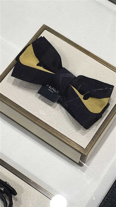 fendi monster bow tie|fendi jewelry.